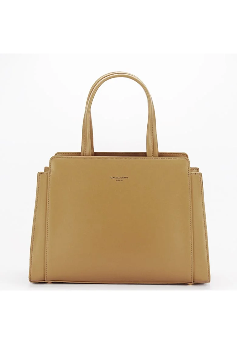 Geanta camel  Paris 7182-2 11 15772, Maro deschis