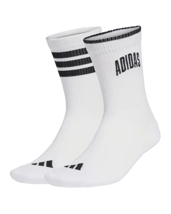 Set de sosete din amestec de bumbac cu logo - 2 perechi, Alb/Negru
