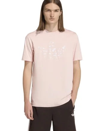 Tricou cu logo GFX, Roz pastel