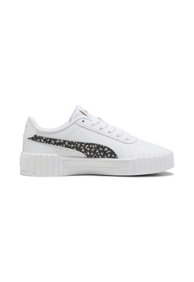 Pantofi sport  pentru Fete, carina 3 0 animal jr, 402268-01, Alb, Alb