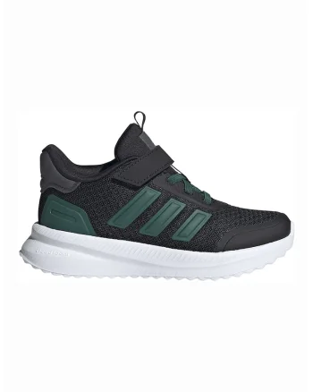 Pantofi sport X_PLRPATH cu velcro, Negru/Verde englez