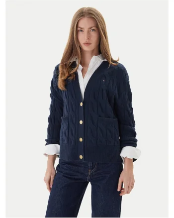 Cardigan de dama  bleumarin,
