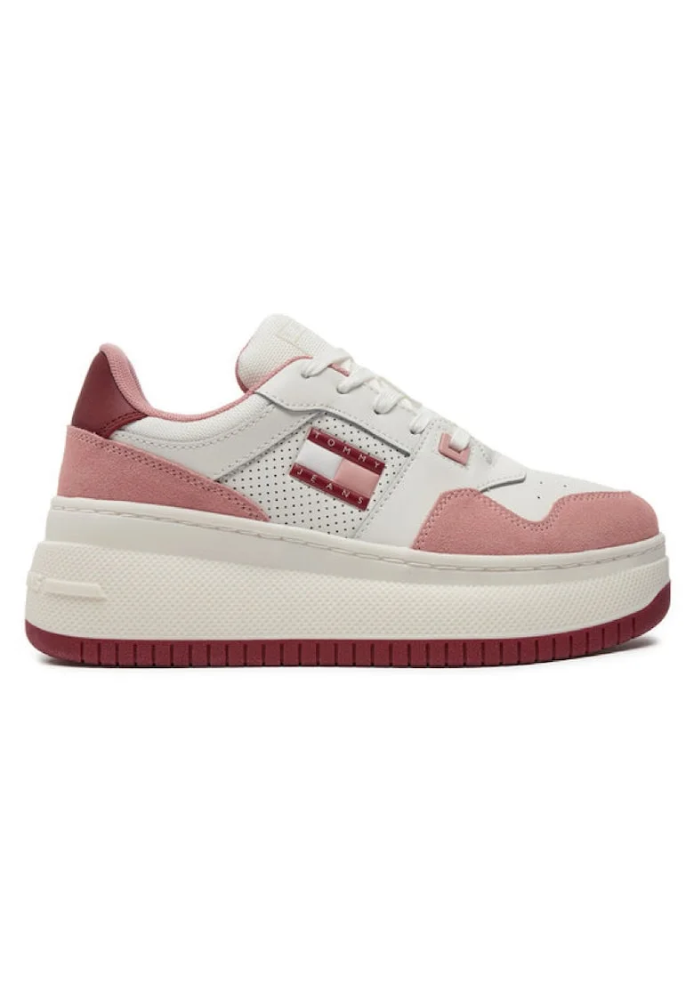Pantofi sport  pentru Femei, tjw retro basket flatform mix, EN0EN02654-TH0, Roz, Roz