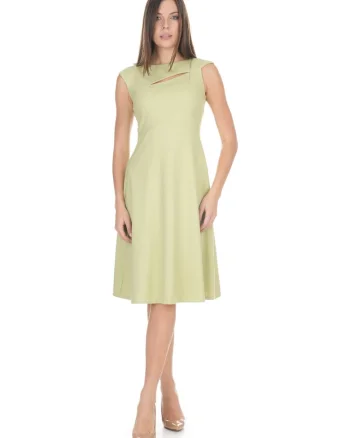 Rochie midi fara maneci
