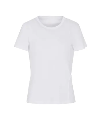 Tricou  pentru Drumetie, 6RTT12-TJQAZ-1100, M INTL, Alb