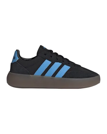 Pantofi sport Barreda Decode cu detalii din piele intoarsa, Albastru pastel/Negru
