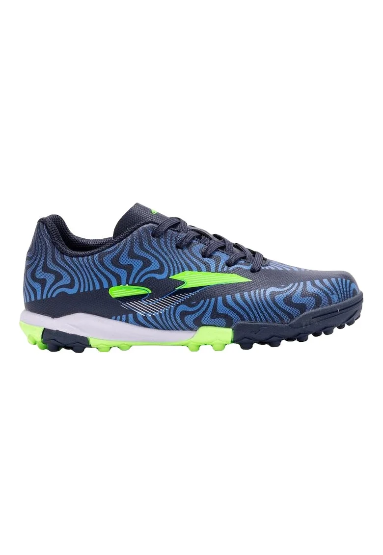 Ghete fotbal copii cu siret Evolution pentru teren sintetic EVJS2503TF,  37, Bleumarin Bleumarin