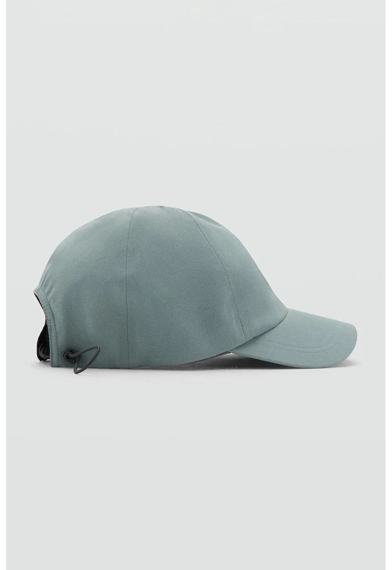 Sapca baseball cu snur de ajustare, Verde aquamarin