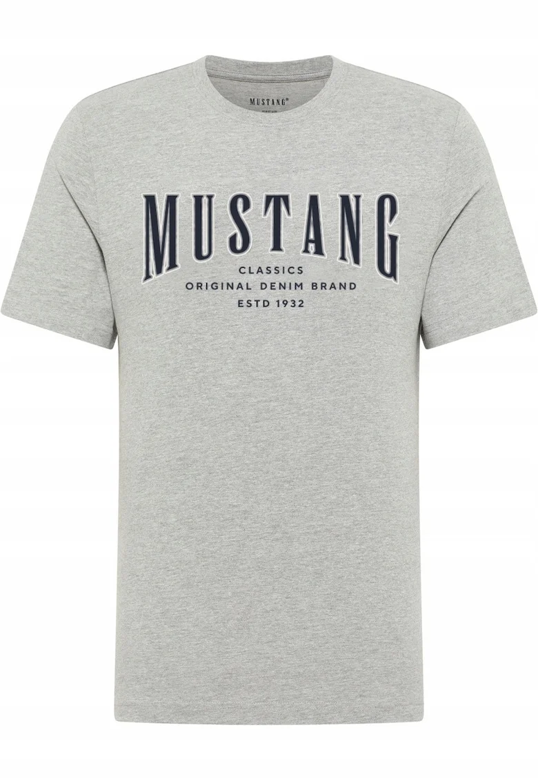 Tricou barbati  Style Alex, gri, bumbac, regular fit, Marime