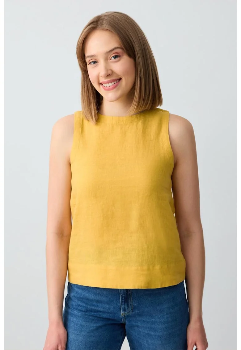 Top uni de in, Galben sofran