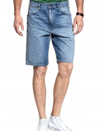 Pantaloni scurti barbati  Denim Short, regular fit, albastru, bumbac,