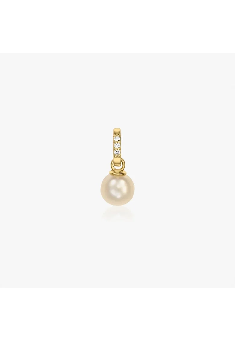 Pandantiv din aur galben Aveline – Perla naturala si diamante