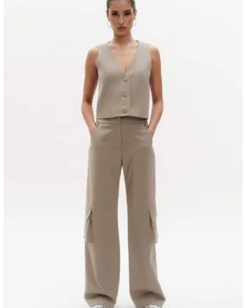 Pantaloni Taupe