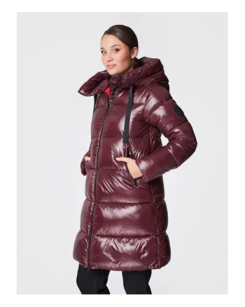 Geaca dama,  301536772, Nylon, 42 EU, Rosu