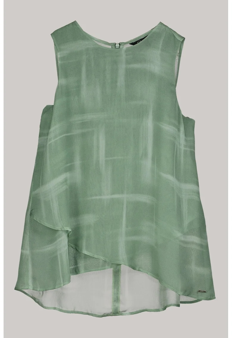 Top vaporos cu terminatie asimetrica, Verde deschis