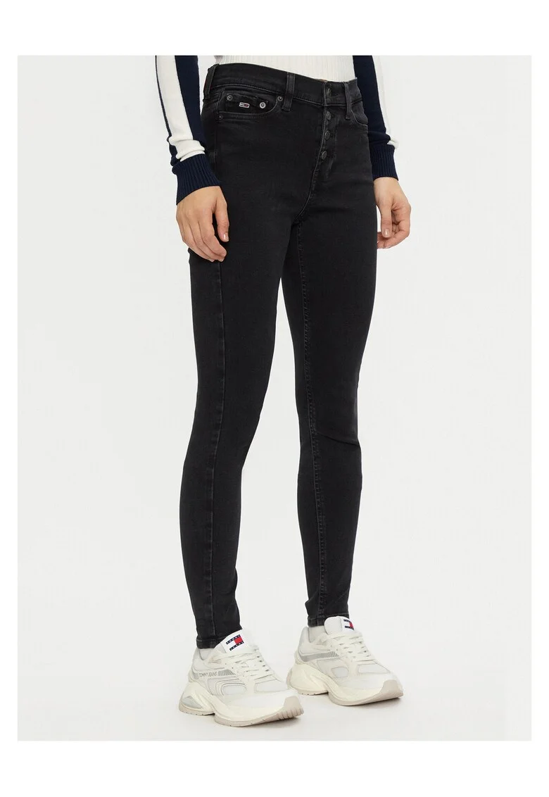 Blugi skinny dama  negru