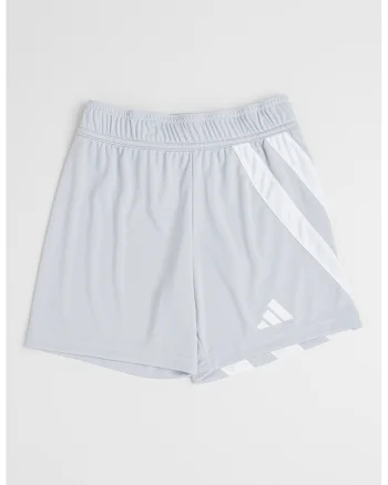 Pantaloni scurti de fotbal Fortore, Alb/Gri deschis