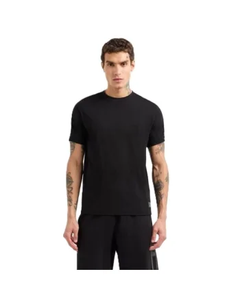 Tricou  pentru Barbati, m tape tee ss, 7M000138-AF10375-U8106, Negru, Negru