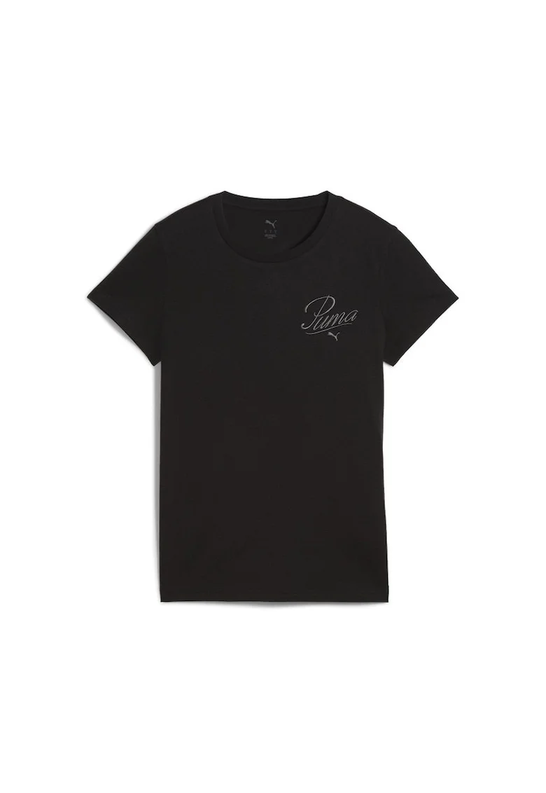 Tricou  pentru Femei, ess script tee, 684982-01, 2XS INTL, Negru