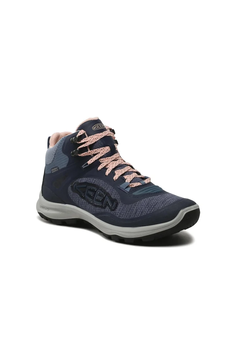 Ghete trekking dama,  301702856, Albastru, Textil,