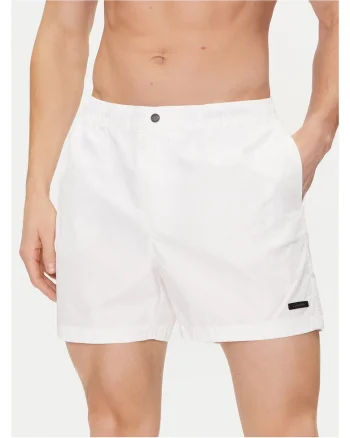 Costum de baie barbati  alb