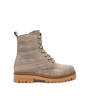 Pantofi sport dama,  73494, Piele naturala, Bej