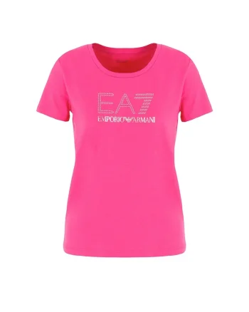 Tricou  W Studs Tee Crossover, 8NTT24-TJ2HZ-1417, Femei, Roz, Roz