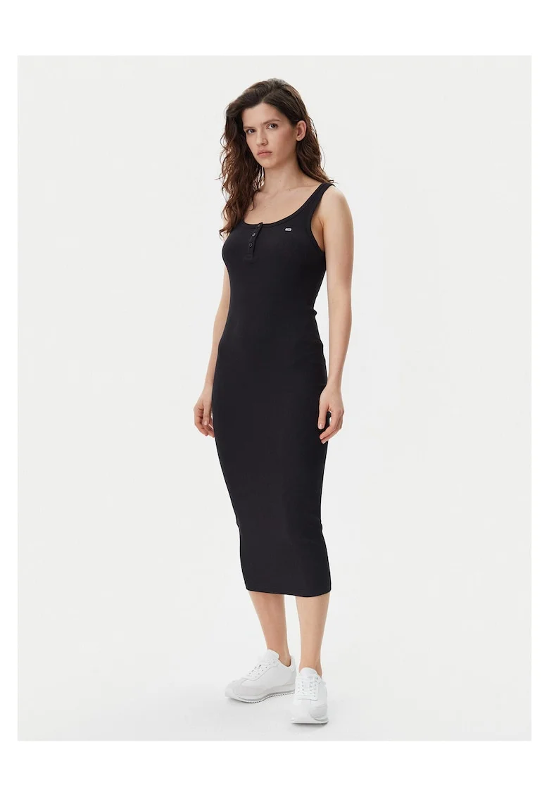 Rochie casual de dama  negru,