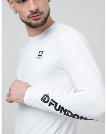 Bluza pentru trekking Manado Long II Rashguard, Alb