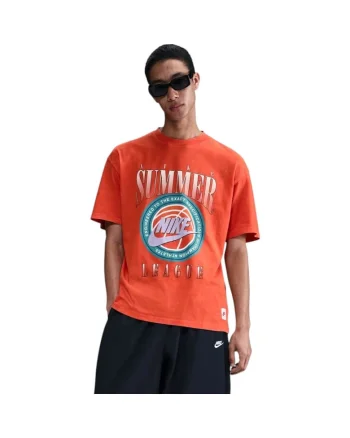 Tricou  M90 Summer League 46738, Portocaliu