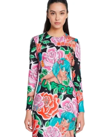 Rochie mulata cu imprimeu  x Maria Escote,
