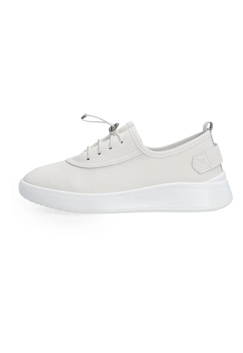 Pantofi sport cu talpa wedge din piele