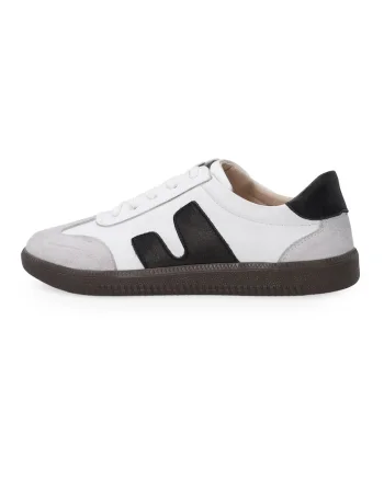 Pantofi sport din piele&piele intoarsa,