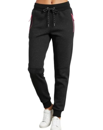 Pantaloni de trening cu snur in talie,