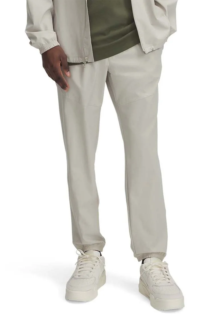 Pantaloni relaxed fit pentru antrenament Vibe, Gri deschis