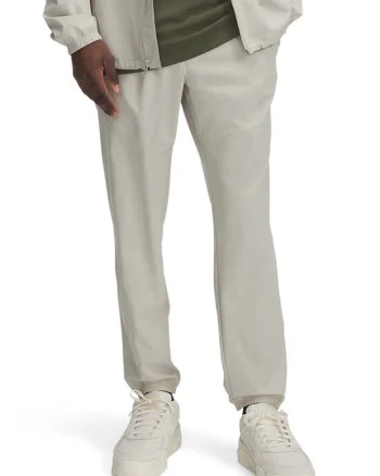 Pantaloni relaxed fit pentru antrenament Vibe, Gri deschis