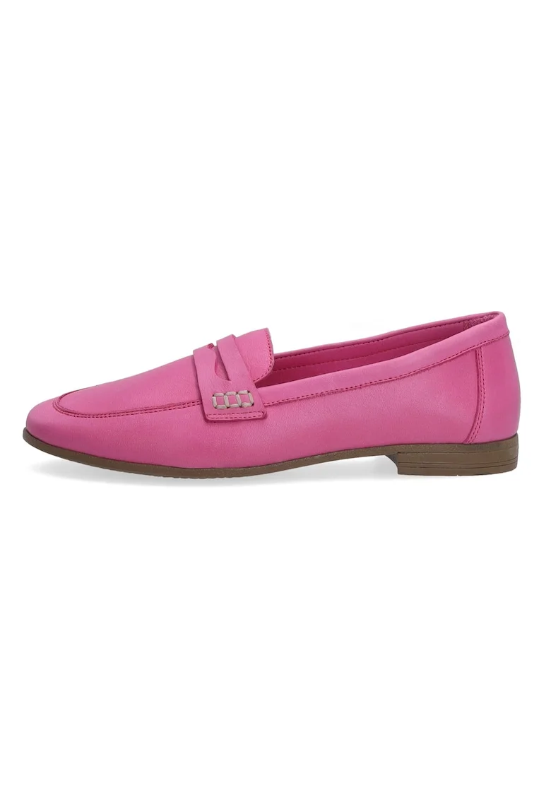 Pantofi loafer uni din piele