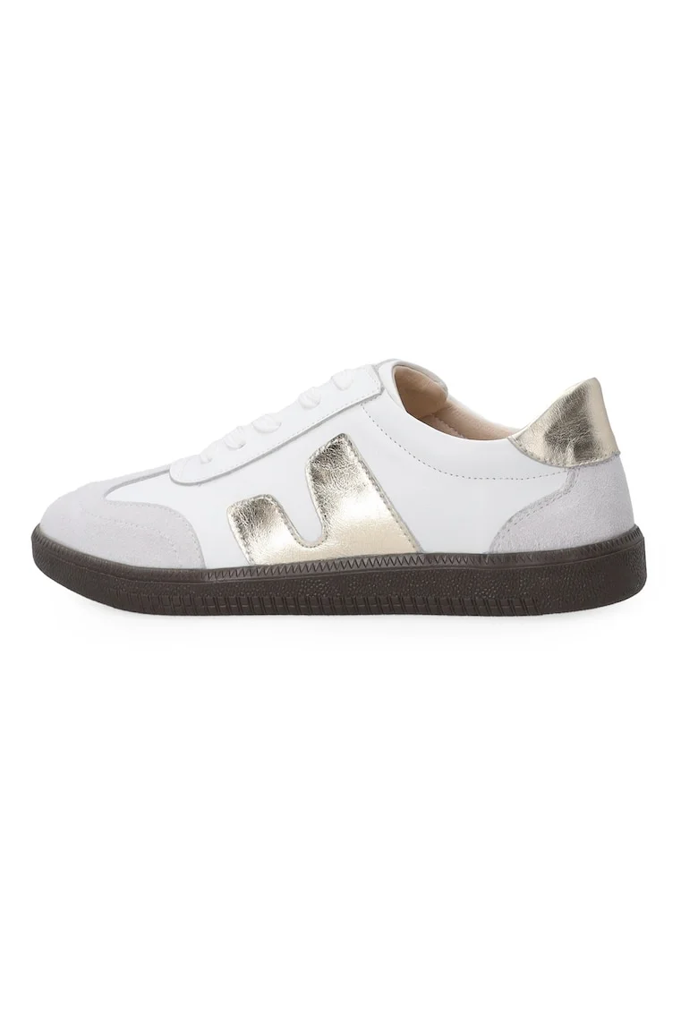 Pantofi de sport din piele&piele intoarsa