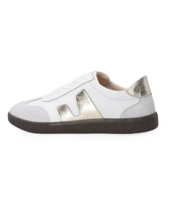 Pantofi de sport din piele&piele intoarsa