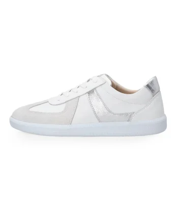Pantofi sport din piele cu insertii de piele intoarsa