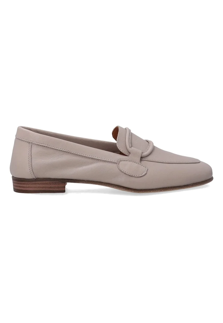 Pantofi loafers din piele