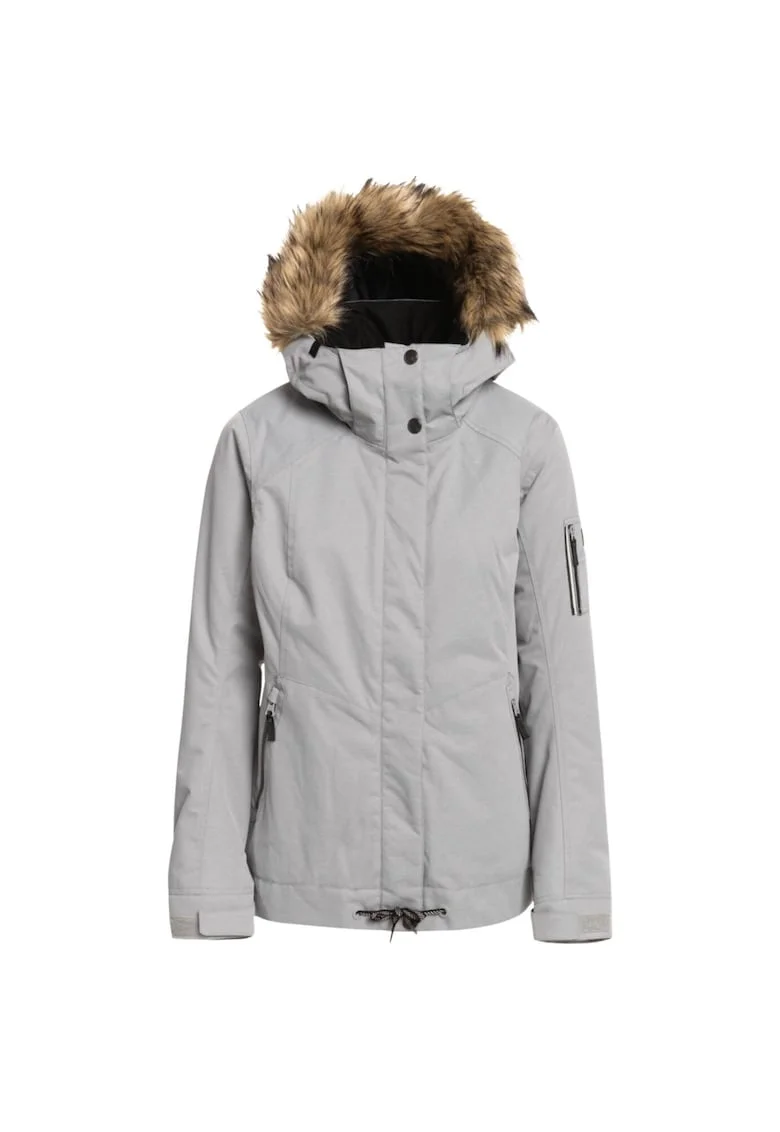 Geaca regular fit pentru ski cu gluga