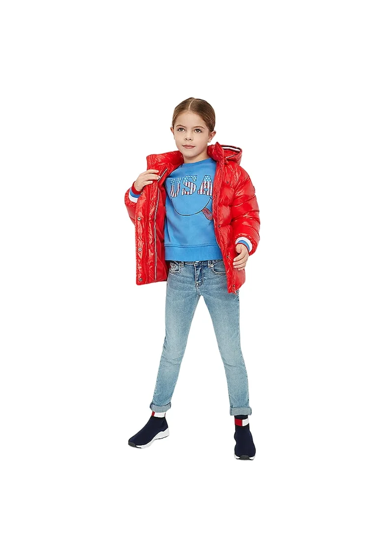 Blugi skinny cu talie joasa