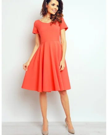 Rochie dama  Poliester, M091 - Coral, Coral