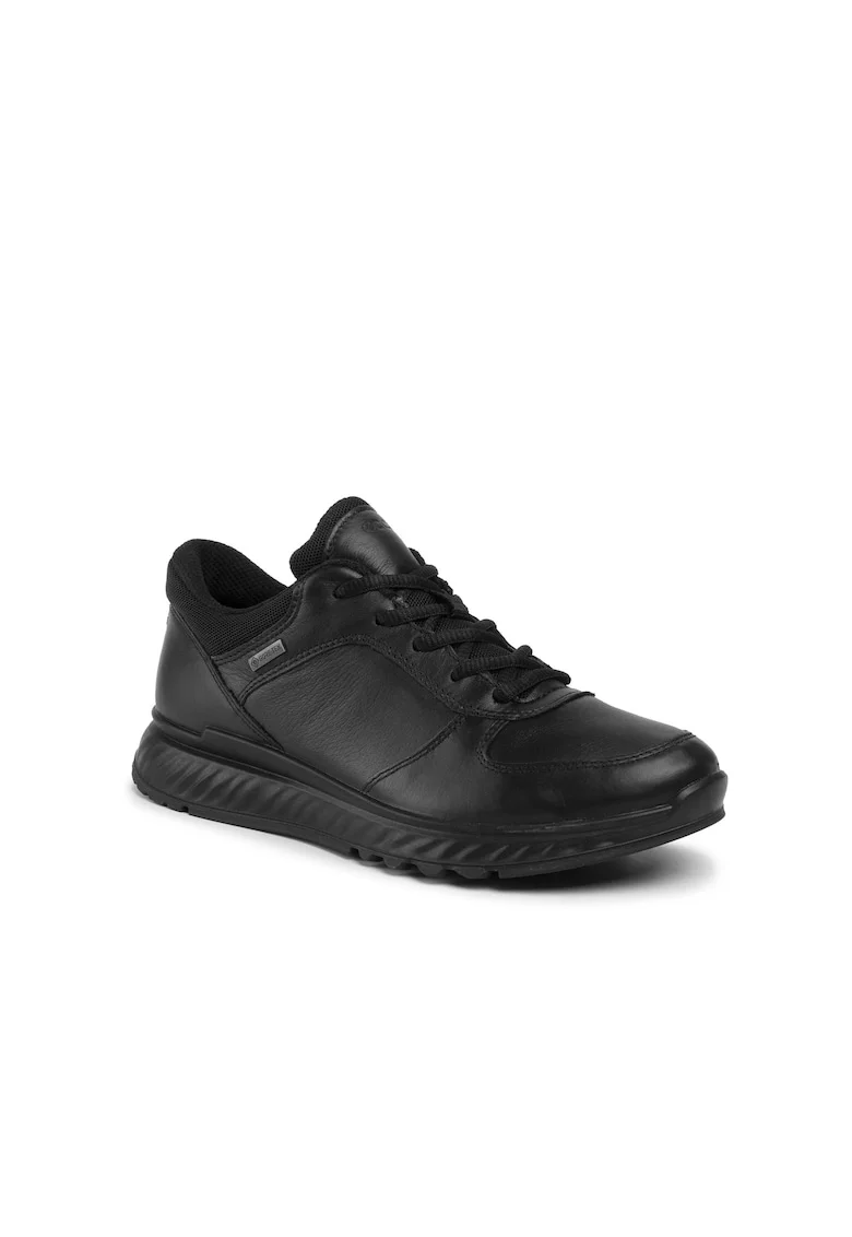Pantofi sport dama,  206329035, Negru, Piele naturala,