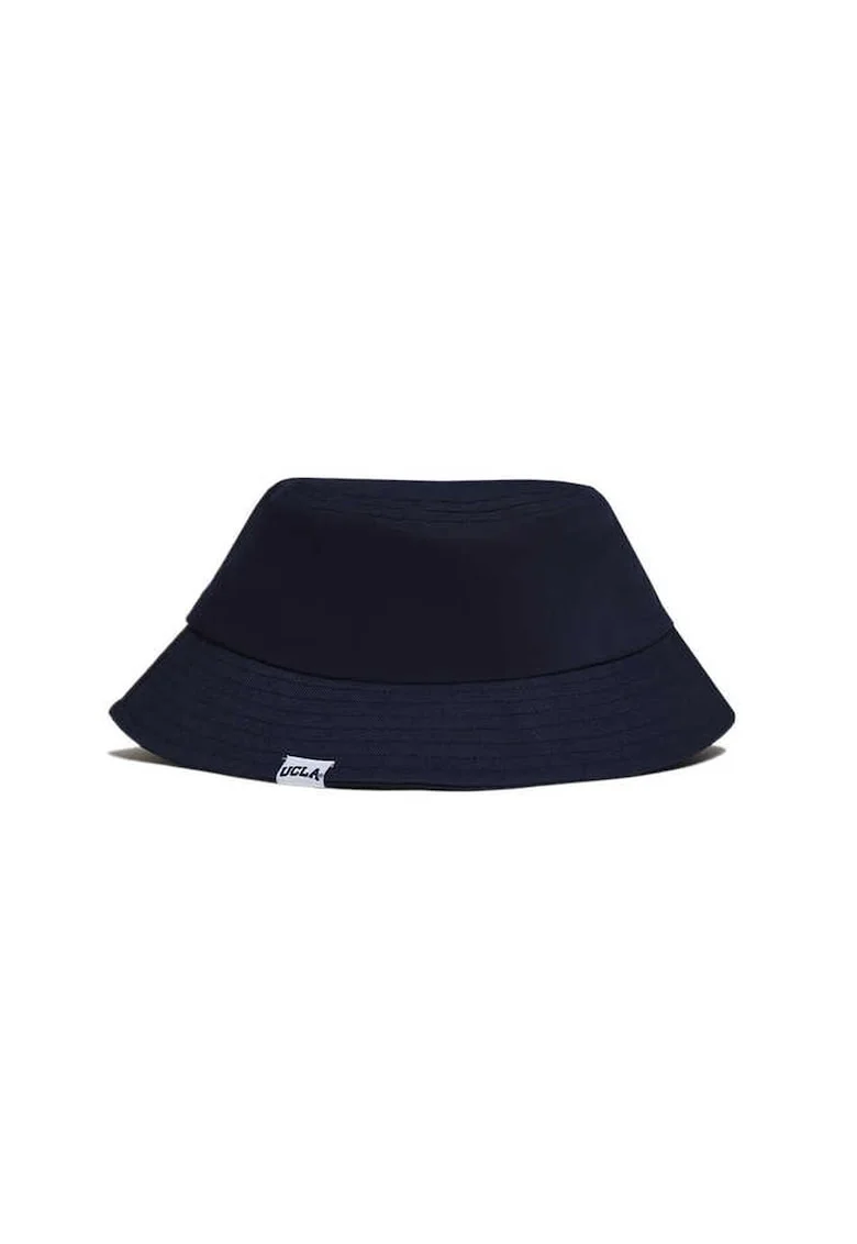 Palarie bucket su broderie logo, Bleumarin