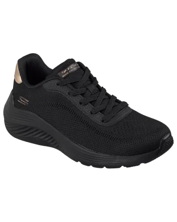 Pantofi dama sport BOBS SQUAD WAVES CURRENT LOOK 117679, Negru