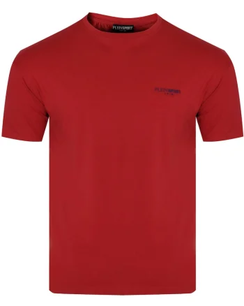 Tricou barbati,  bumbac, rosu, XXL, Rosu