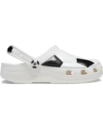 Saboti  Classic Soccer Clog Kids 38-39 EU - J6 US Alb - White/Black