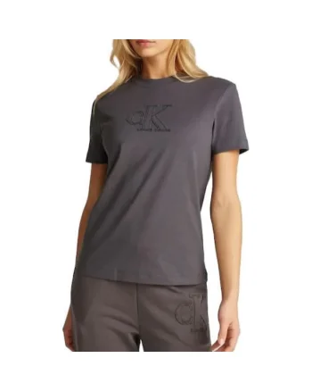 Tricou  CK APPLIQUE REGULAR TEE-J20J225256-PMP